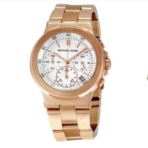 Michael Kors MK 5223 Rose gold Runway chronograph ladies watch